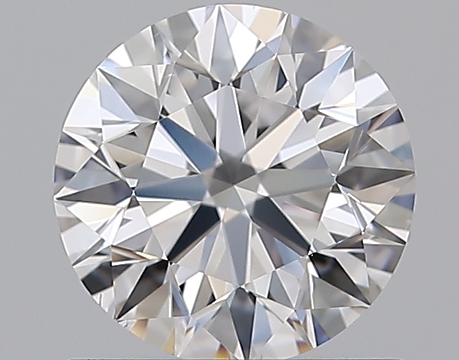 0.77 CaratD-VVS1 EX Cut Round Diamond