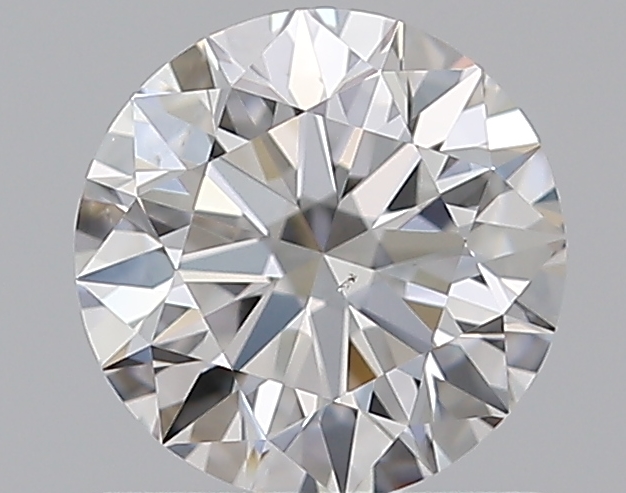 0.76 CaratD-VS2 EX Cut Round Diamond