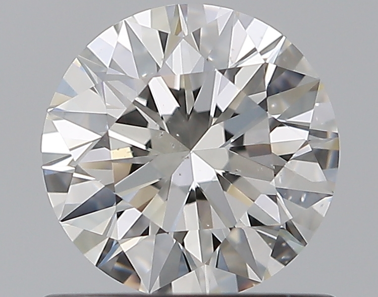 0.77 CaratG-SI1 EX Cut Round Diamond