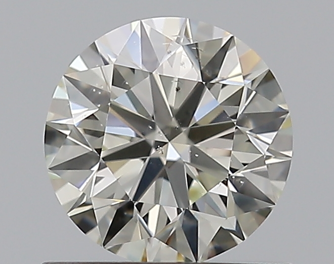 0.77 CaratL-SI2 EX Cut Round Diamond