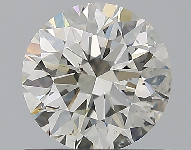 0.8 CaratK-SI2 EX Cut Round Diamond
