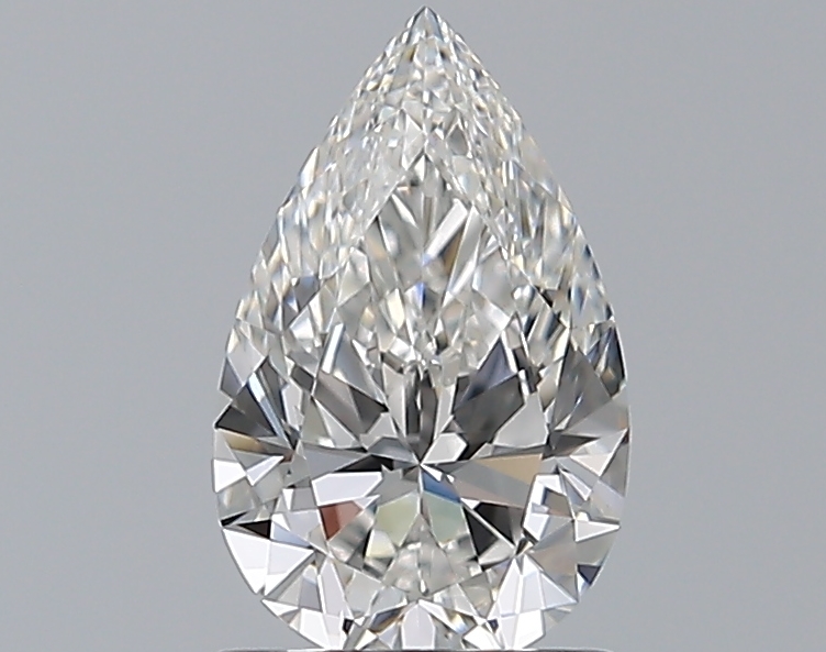 1 CaratF-VVS1 - Cut Pear Diamond