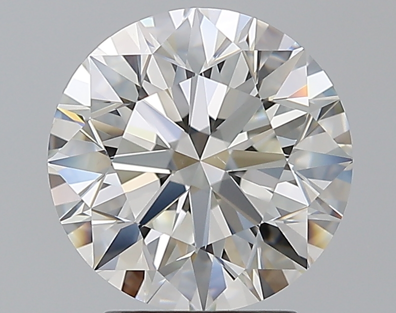 3.01 CaratH-VS2 EX Cut Round Diamond