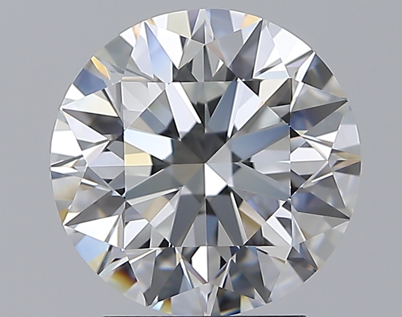 2.72 CaratE-VVS2 EX Cut Round Diamond