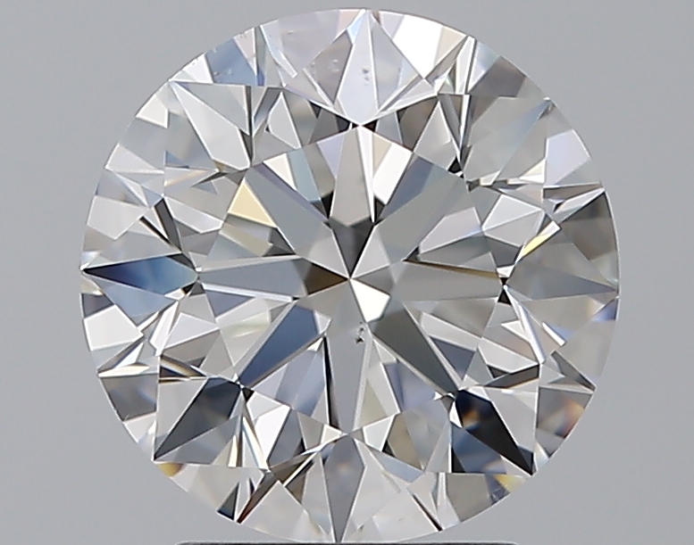 3.01 CaratF-VS2 EX Cut Round Diamond