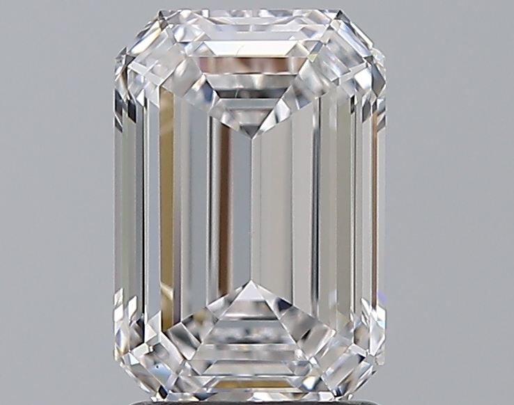 2 CaratD-VS2 - Cut Emerald Diamond