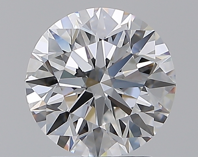 2.22 CaratE-VS1 EX Cut Round Diamond