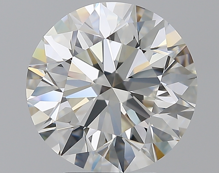 4.42 CaratI-VVS1 EX Cut Round Diamond