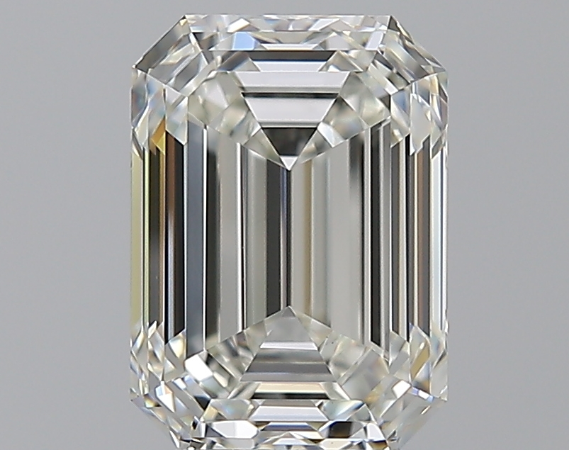 3 CaratI-VS1 - Cut Emerald Diamond