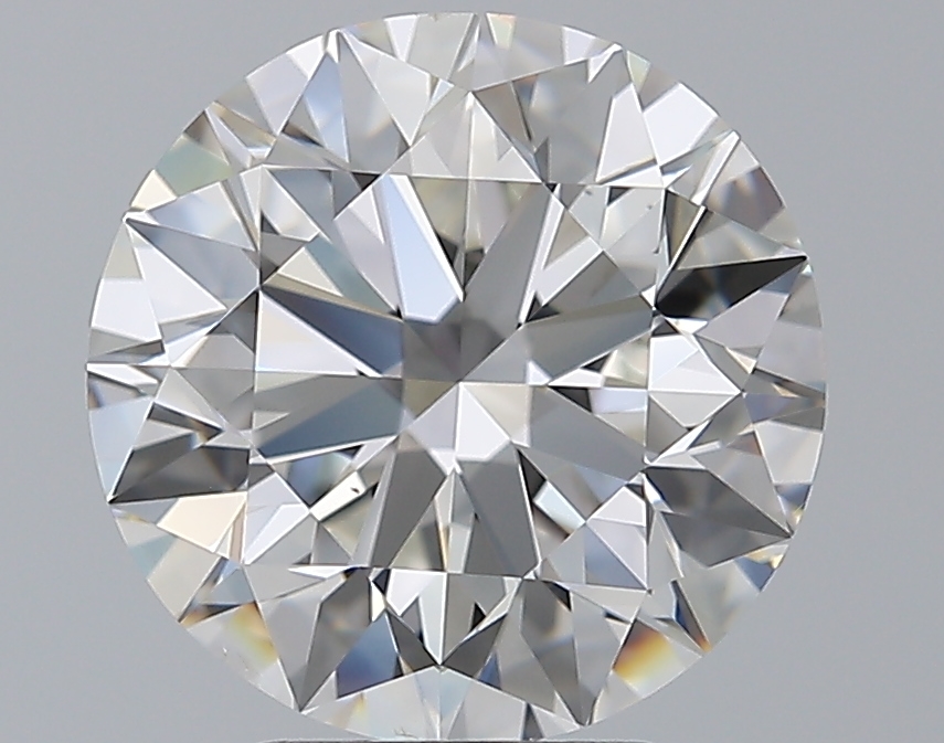 4.01 CaratG-SI1 EX Cut Round Diamond