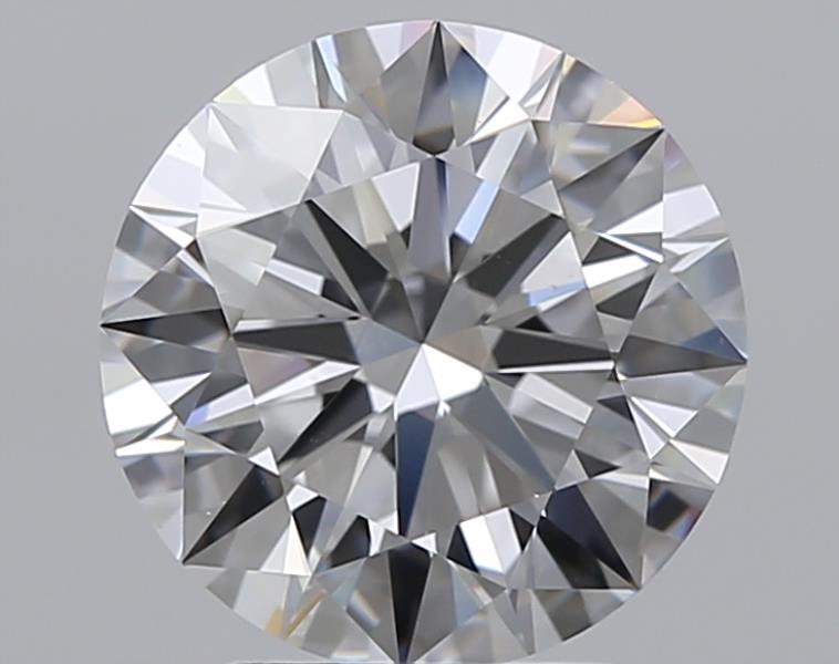 2.5 CaratD-VS2 EX Cut Round Diamond