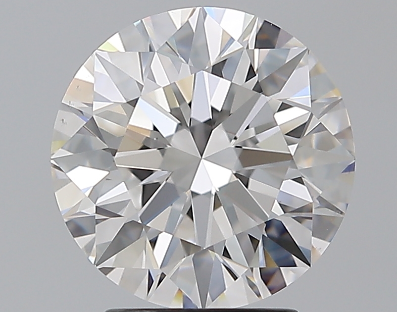 3.01 CaratD-VS2 EX Cut Round Diamond