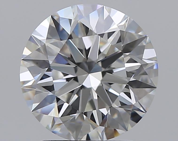 2 CaratF-VVS2 EX Cut Round Diamond