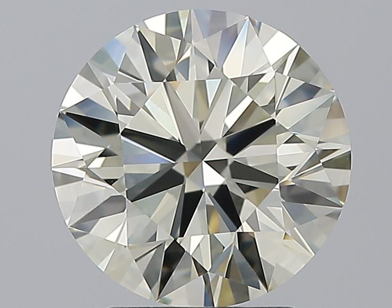 3 CaratN-VS1 EX Cut Round Diamond