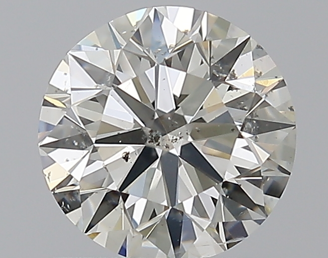 1 CaratJ-SI2 EX Cut Round Diamond