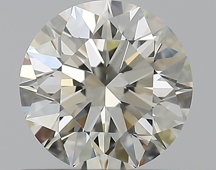 0.7 CaratL-VS1 EX Cut Round Diamond