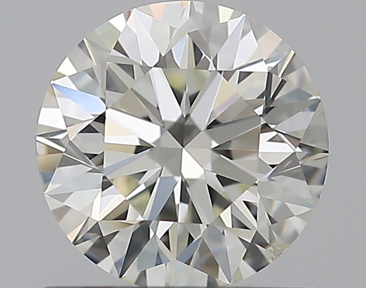 0.86 CaratJ-SI1 EX Cut Round Diamond