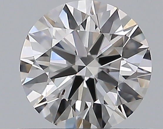 0.48 CaratF-VS2 EX Cut Round Diamond