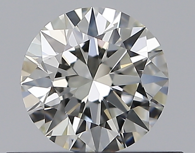 0.41 CaratJ-VVS2 EX Cut Round Diamond