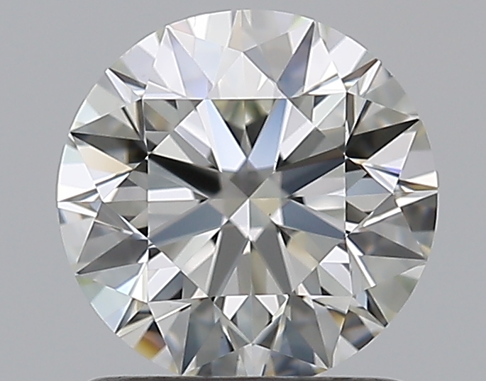 0.96 CaratJ-VS2 EX Cut Round Diamond