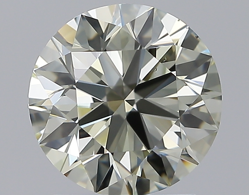 1.91 CaratO-P-VS2 EX Cut Round Diamond