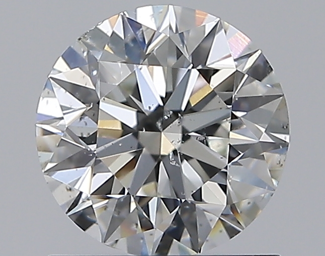 1 CaratG-SI2 EX Cut Round Diamond