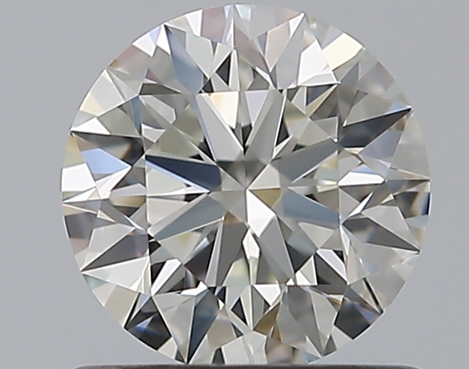 0.77 CaratJ-VVS1 EX Cut Round Diamond
