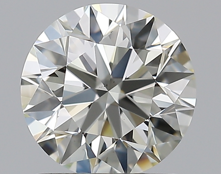 0.86 CaratL-VS1 EX Cut Round Diamond