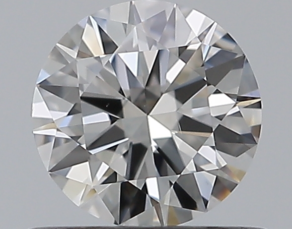 0.5 CaratF-VS2 EX Cut Round Diamond