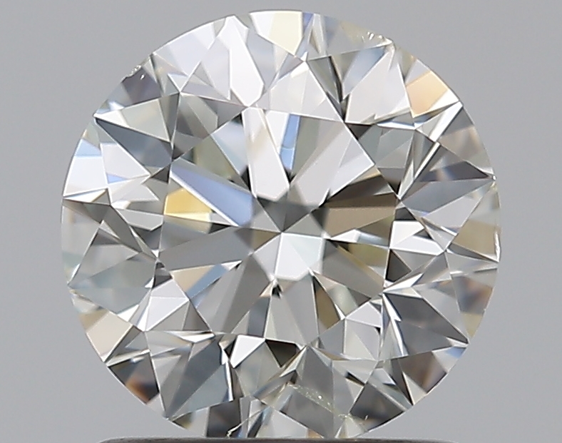 1.01 CaratJ-SI2 EX Cut Round Diamond