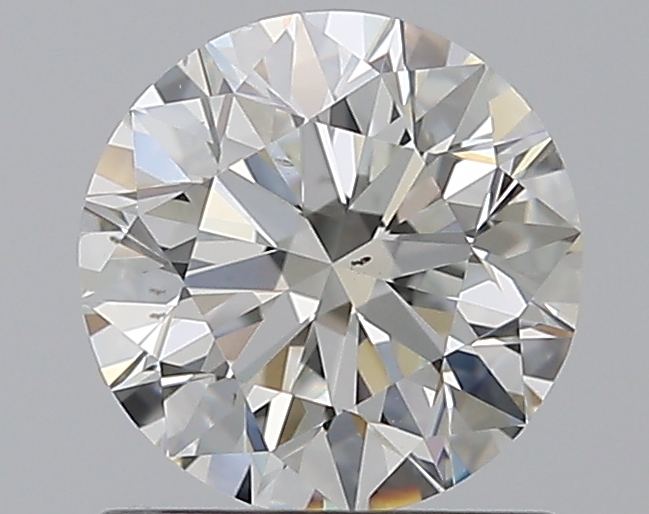 1.01 CaratH-SI1 EX Cut Round Diamond