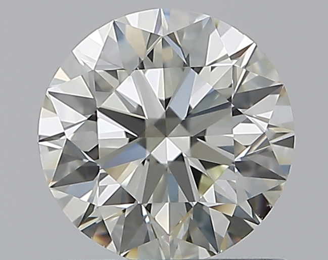 0.9 CaratL-VS2 EX Cut Round Diamond