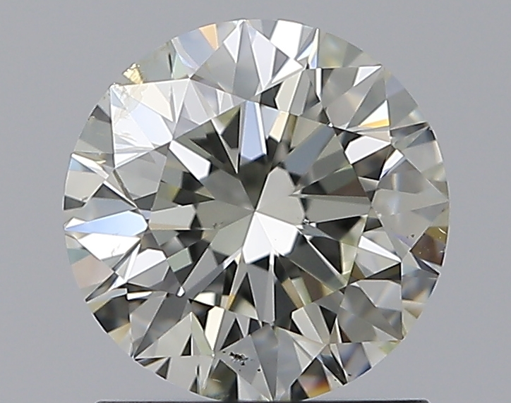 1.21 CaratK-SI2 EX Cut Round Diamond