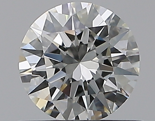 0.56 CaratJ-VS1 EX Cut Round Diamond