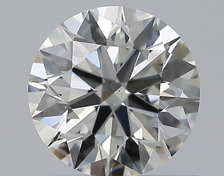 0.8 CaratJ-VS1 EX Cut Round Diamond
