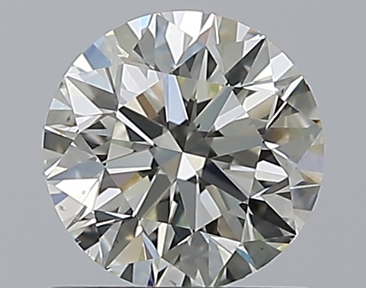 0.9 CaratL-VS2 EX Cut Round Diamond