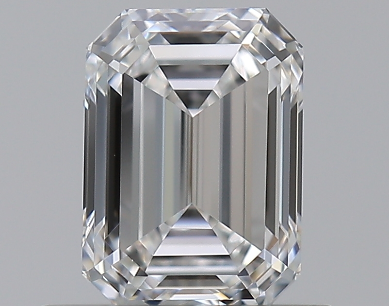 0.71 CaratF-VS1 - Cut Emerald Diamond
