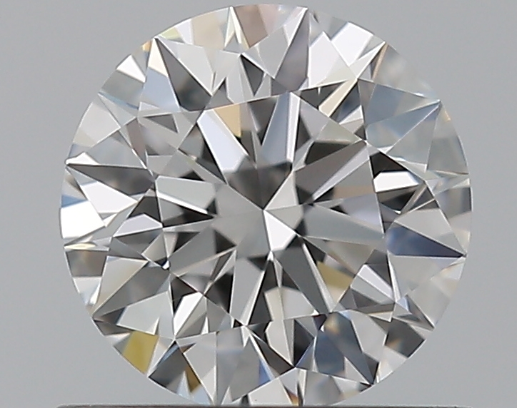 0.72 CaratE-VVS2 EX Cut Round Diamond