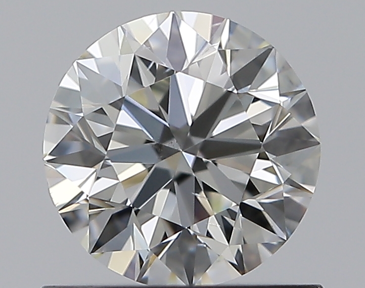 0.75 CaratJ-SI1 EX Cut Round Diamond