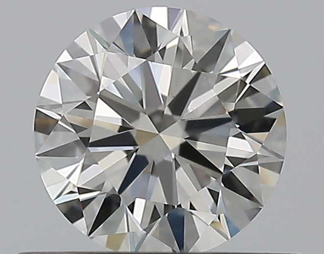 0.52 CaratJ-VS1 EX Cut Round Diamond