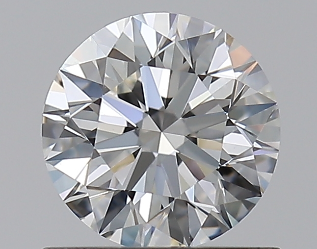 0.76 CaratG-VS2 EX Cut Round Diamond
