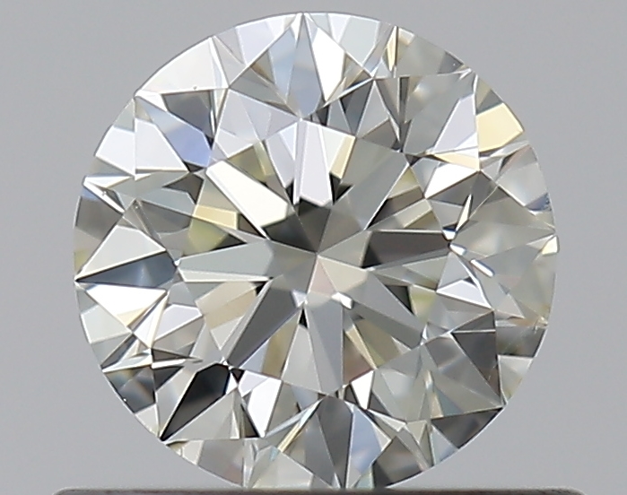 0.5 CaratK-SI2 EX Cut Round Diamond