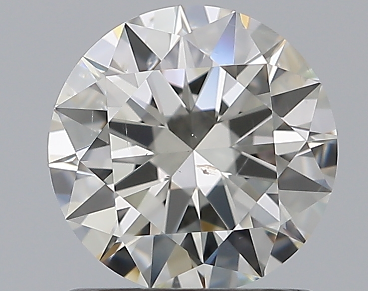 1.01 CaratJ-SI1 EX Cut Round Diamond