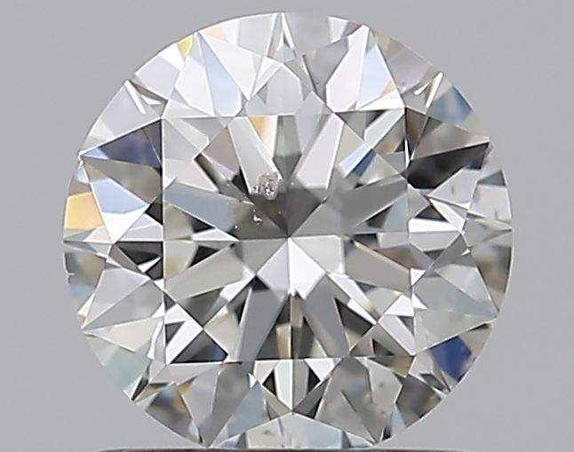 0.8 CaratJ-SI2 EX Cut Round Diamond