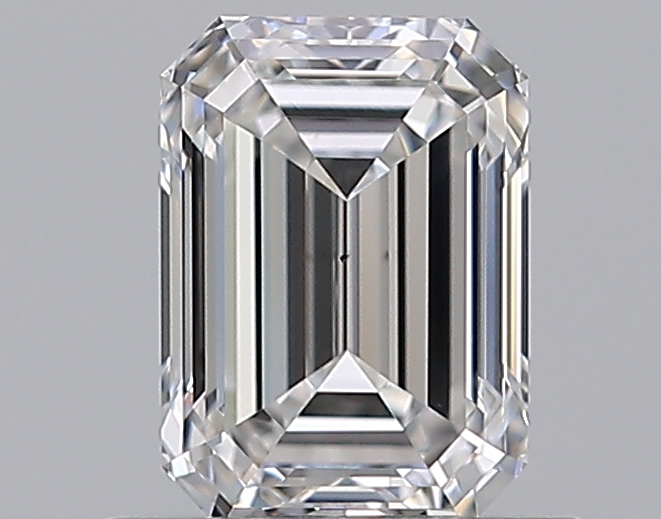 0.76 CaratF-VS2 - Cut Emerald Diamond