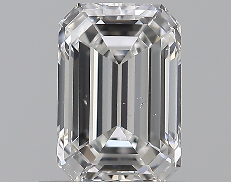 0.65 CaratE-SI1 - Cut Emerald Diamond