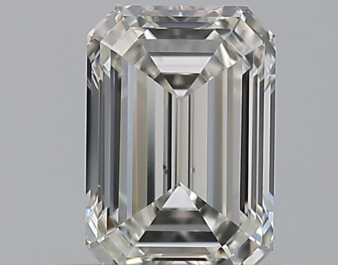 0.52 CaratH-VS2 - Cut Emerald Diamond