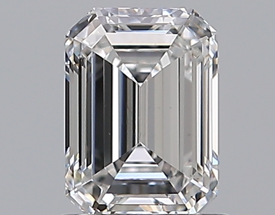 1 CaratF-VS2 - Cut Emerald Diamond