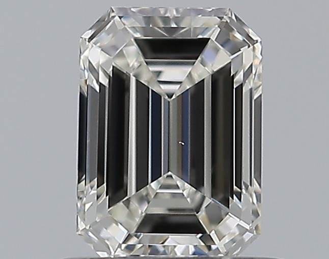 0.59 CaratI-VS1 - Cut Emerald Diamond
