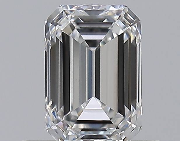 0.59 CaratF-VS1 - Cut Emerald Diamond